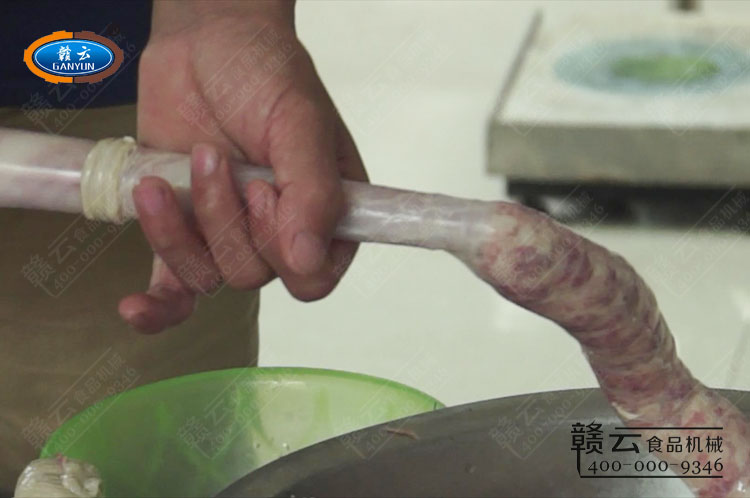 放腸衣灌腸